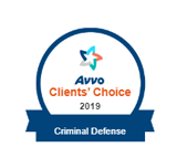Avvo Clients' Choice 2019 | Criminal Defense